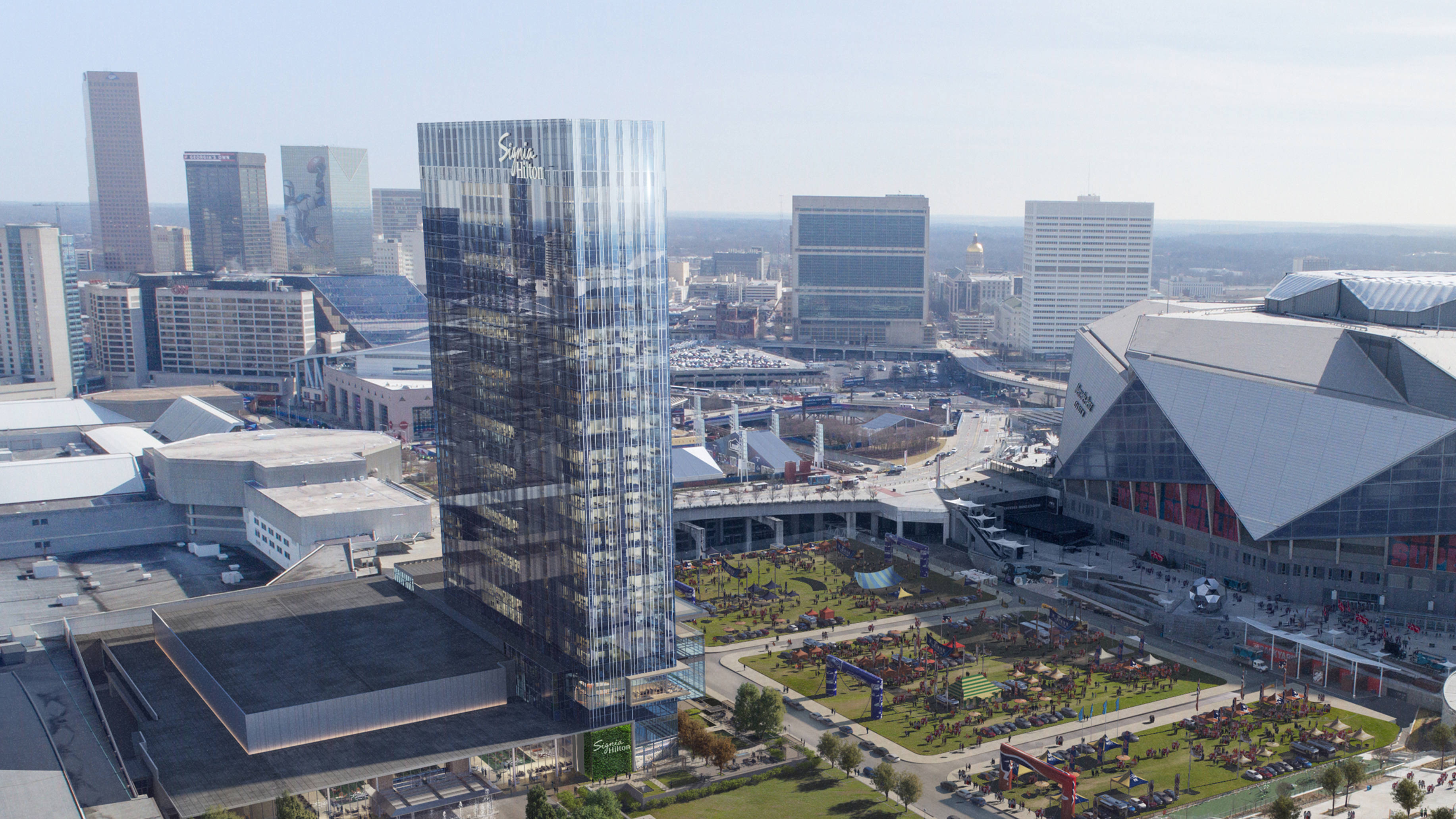 Location Signia by Hilton Atlanta World Congress Center